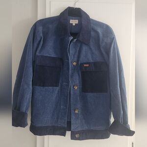 Brixton Blue Corduroy Jacket